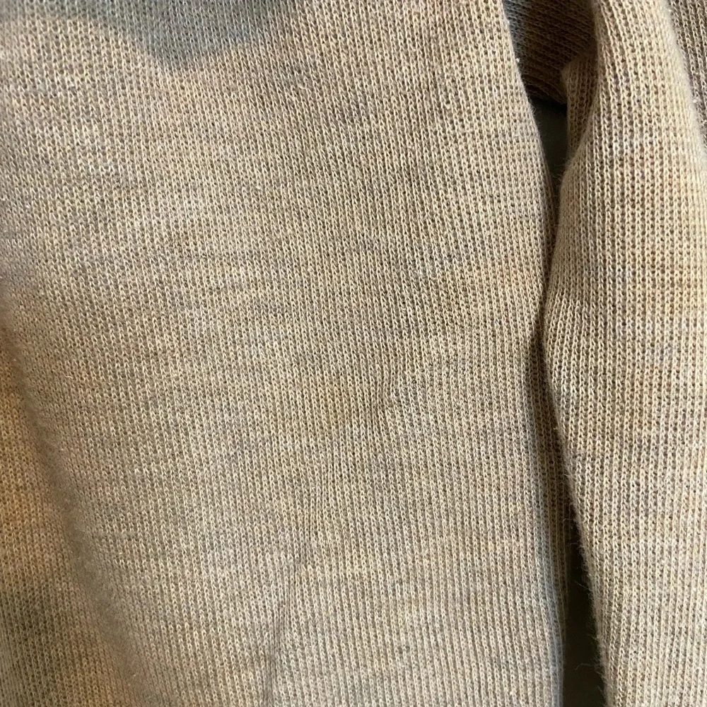 Liz Claiborne women’s tan soft knit‎ drawstring pocket sweatpants lounge small